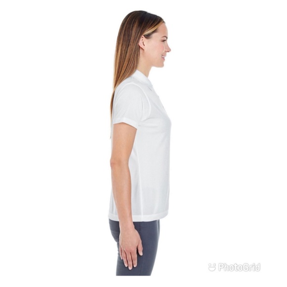 Ladies' Cool & Dry Jacquard Performance Polo - Picture 5 of 5